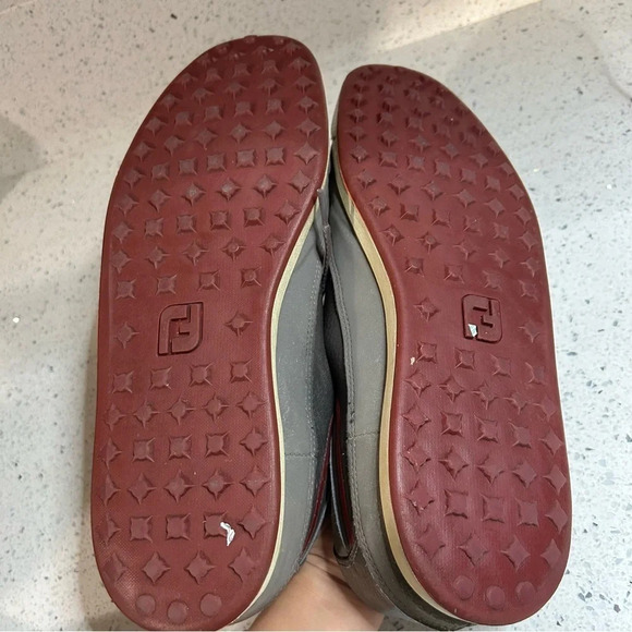Footjoy FJ Contour Spikeless Casual Golf Shoes Lace Up​​​ - Picture 3 of 8